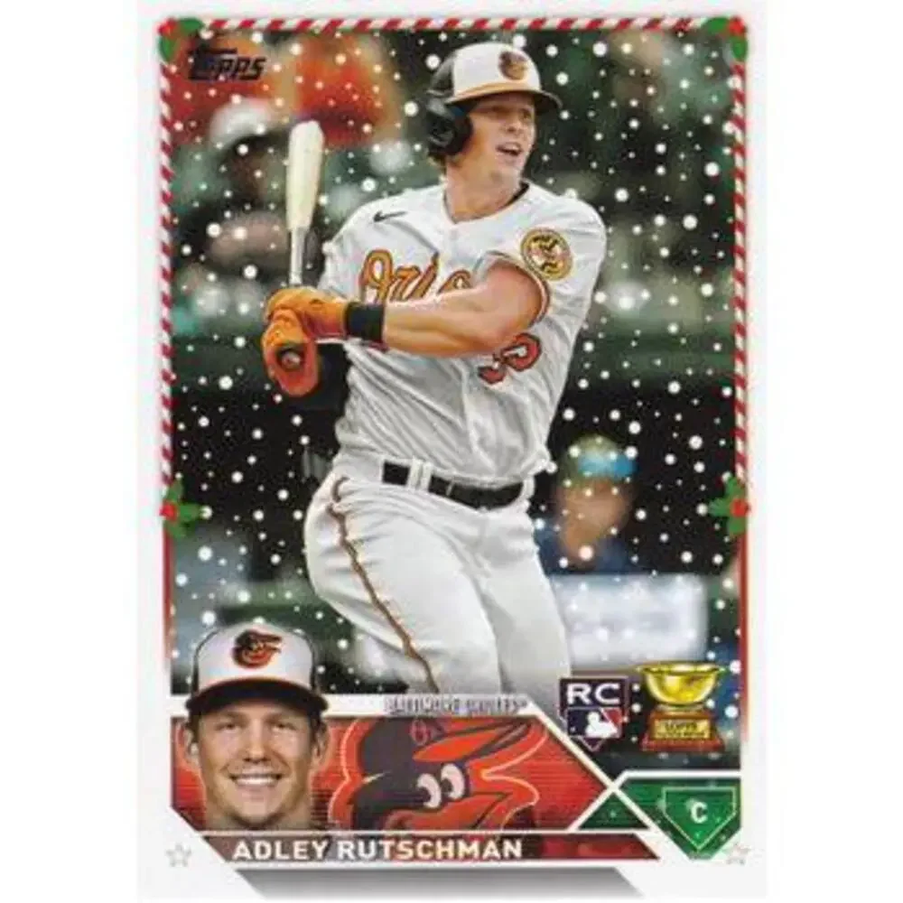 2023 Topps Holiday Adley Rutschman ASR, RC H50 Baltimore Orioles